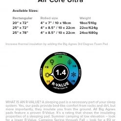 BIG AGNES Air Core Ultra Sleeping Pad