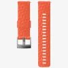 SUUNTO 24mm Explore 1 Silicone Strap - Coral Gray Gear / Nutrition