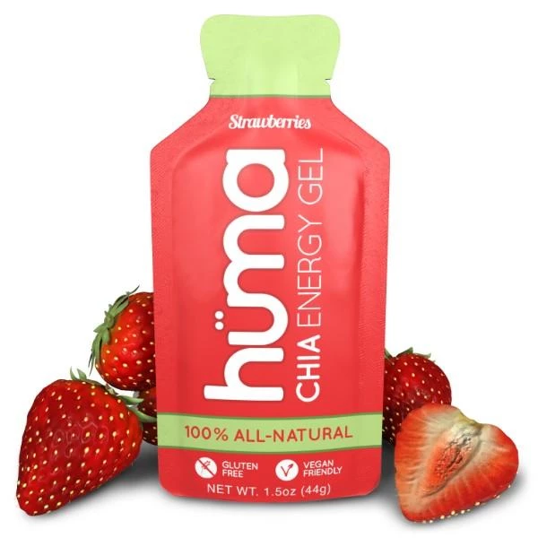 Hüma Gel HUMA Chia Energy Gel - Strawberry 1 Hüma Gel HUMA Chia Energy Gel - Strawberry