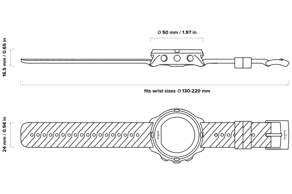 Gear / Nutrition SUUNTO 9 - White 6 Gear / Nutrition SUUNTO 9 - White
