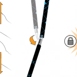 BLACK DIAMOND Distance Carbon Z Trekking Poles