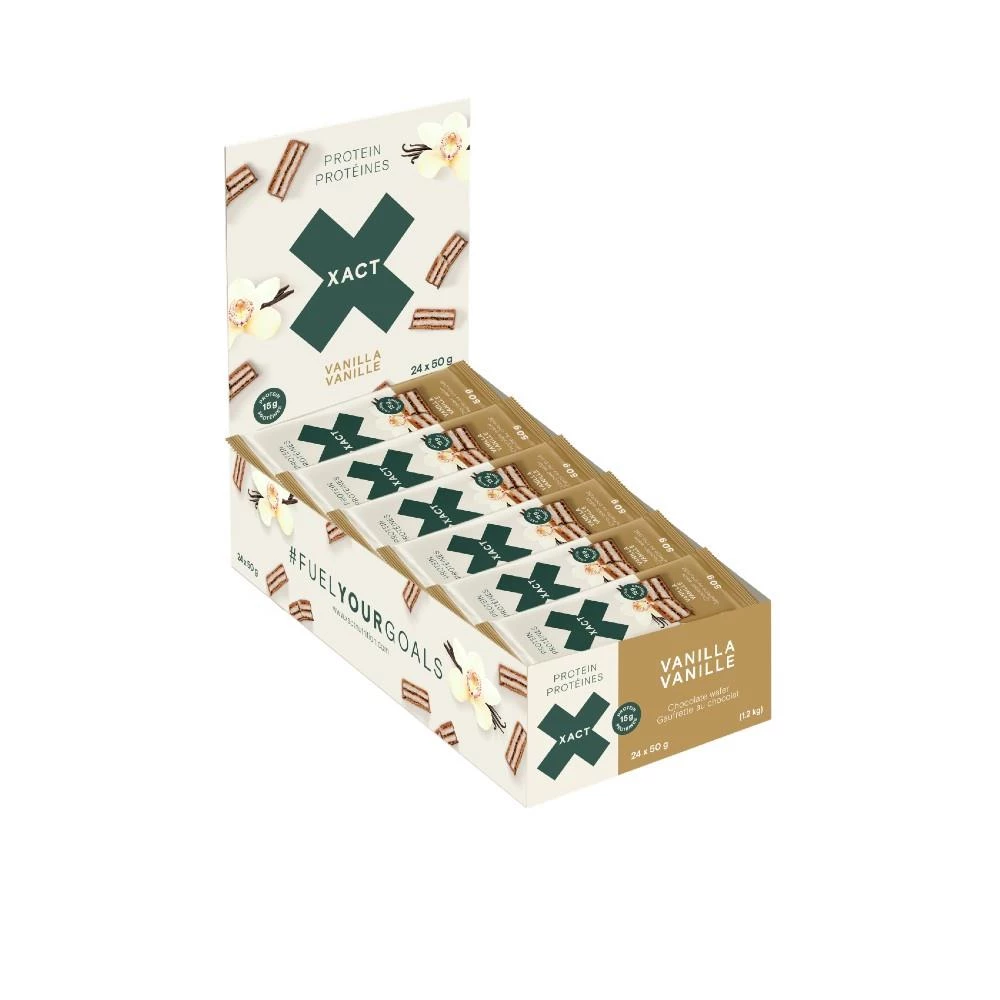 Xact Nutrition XACT PROTEIN Wafer - Vanilla 1 Xact Nutrition XACT PROTEIN Wafer - Vanilla